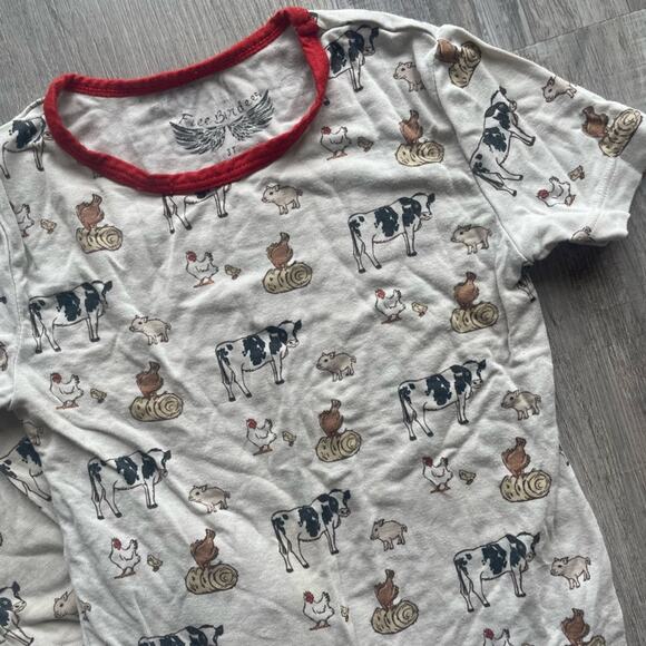 Free Birdees 3T Farm Buddies 2 Piece Bamboo Pajamas - Picture 3 of 10
